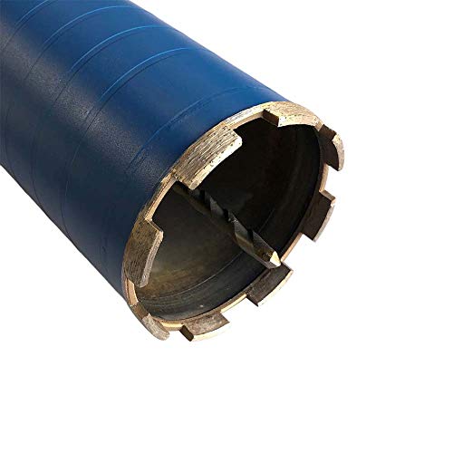 Dry Core Bit for Brick and Block with Pilot Bit - 4-1/4" Diameter - SDS Plus Arbor - #30/40 Diamond