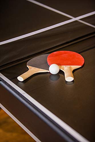 Triumph Phoenix 7’ Billiard Table with Table Tennis Conversion Top for a Game of Pool or an Action-Packed Table Tennis Match