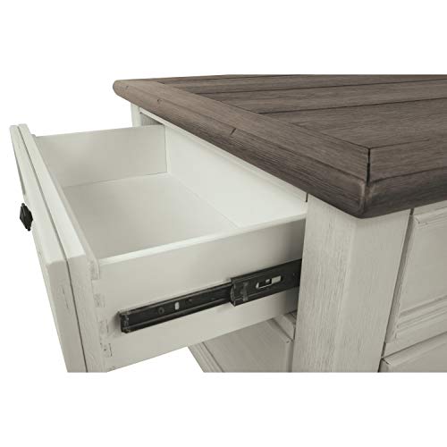 Signature Design by Ashley Bolanburg Lift Top Cocktail Table Two-tone