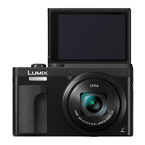 Panasonic LUMIX DC-ZS70K 20.3MP 4K Digital Camera (Black) with 64GB SD Card and Accessory Bundle