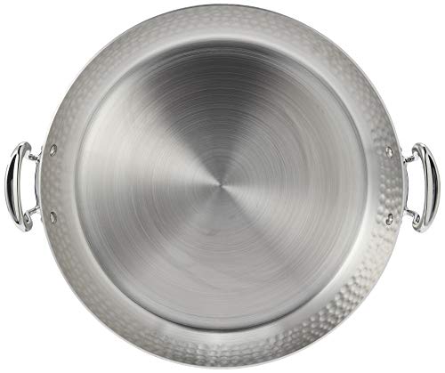 Mauviel 5277.4 M'Elite Paella pan, 15.7, Stainless