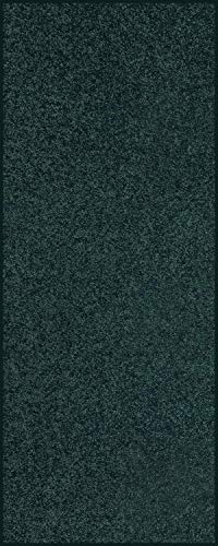 Home Queen Solid Color Custom Size Runner Forest Green, 2' x 42' Area Rug