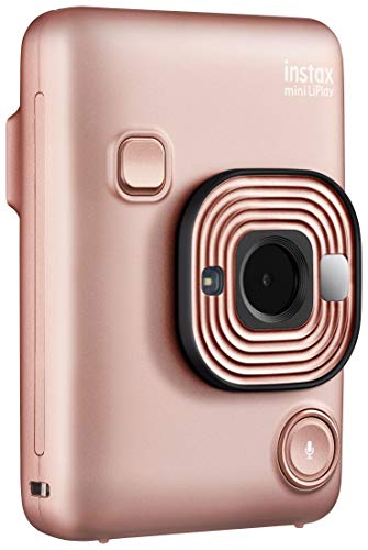 Fujifilm Instax Mini LiPlay Hybrid Instant Camera Film 40 Shots 32GB Micro SDHC Memory Card Deluxe Bundle