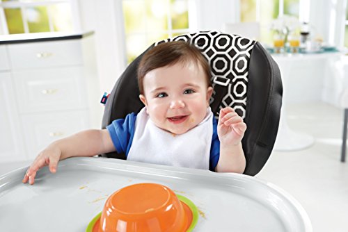 Fisher-Price Jonathan Adler Deluxe High Chair, Black/White