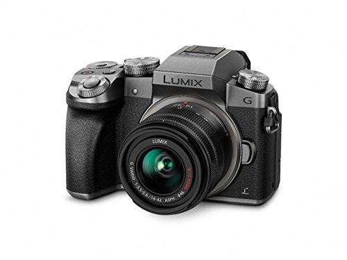 Panasonic G7KS Digital Single Lens Mirrorless 4K Camera 14-42 mm Lens Kit + Panasonic H-FS45150AK Lumix G Vario 45-150mm Lens + Accessory Bundle + Transcend 64 GB Memory + Professional Tripod