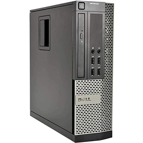 Dell Optiplex 9010 Desktop Computer, Intel Core i5-3470 3.2 GHz, 8 GB RAM, 1 TB SATA HDD, Keyboard & Mouse, Wi-Fi, DVD-RW, Windows 10 (Renewed)