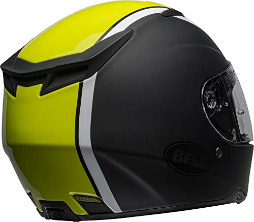 Bell RS-2 Helmet (Rally Matte/Gloss Black/White/Hi-Viz Yellow - 2X-Large)