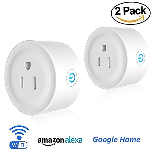 Nest (T3007ES) Learning Thermostat 3rd Gen, Stainless Steel with Deco Gear 2 Pack Wifi Smart Plug