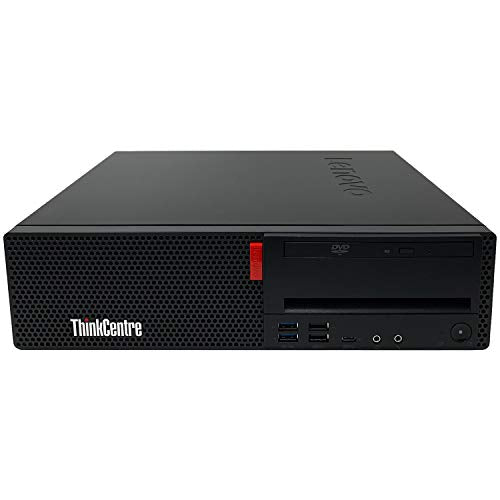 Lenovo ThinkCentre M720s SFF Small Tower Desktop Computer - 8th Gen Intel Core i7-8700 6-Core Processor up to 4.6 GHz, 64GB DDR4 RAM, 1TB SSD + 1TB Hard Drive, Intel UHD Graphics 630, Windows 10 Pro