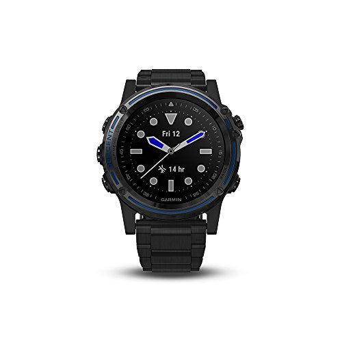 Garmin Descent Mk1, Watch-Sized Dive Computer with Surface GPS, Includes Fitness Features, Gray with Titanium Band