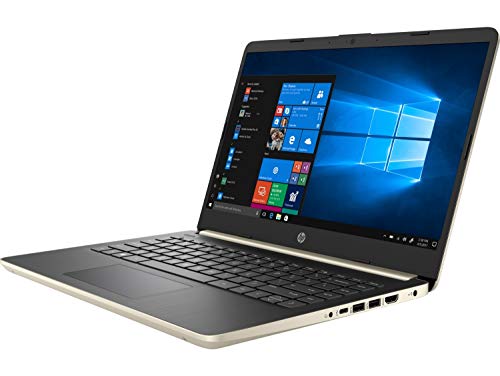 2019 Newest HP 14inch backlit Touchscreen Laptop, Intel Core i3-8145U 16GB RAM, 256GB M.2 SSD Windows 10, Pale Gold
