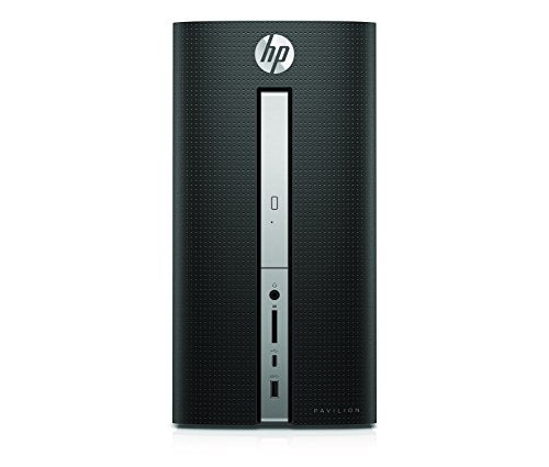 2018 HP Pavilion 570 Desktop Computer, Intel Quad-Core I5-7400 Up To 3.50GHz, 8GB RAM, 128GB SSD Win-10 Home