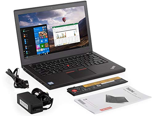 Lenovo ThinkPad Laptop 12.5" HD Display 16GB RAM 256GB SSD HDMI Card Reader Wi-Fi Bluetooth Win 10 Pro