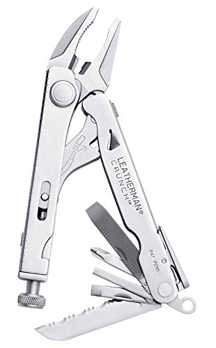 LEATHERMAN - Crunch Multi-Tool with Leather Sheath + Leatherman Removable Bit Driver Set