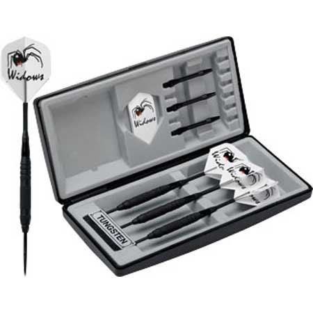 Laserdarts Black Widow Steel Tip Dart Set