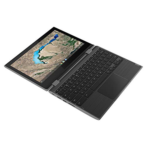 Lenovo Chromebook 11.6 Inch Touchscreen 2-in-1 Laptop, MediaTek MT8173C 2.1 GHz, 4GB LPDDR3 RAM, 32GB eMMC, Chrome OS + NexiGo 32GB MicroSD Card Bundle (Renewed)