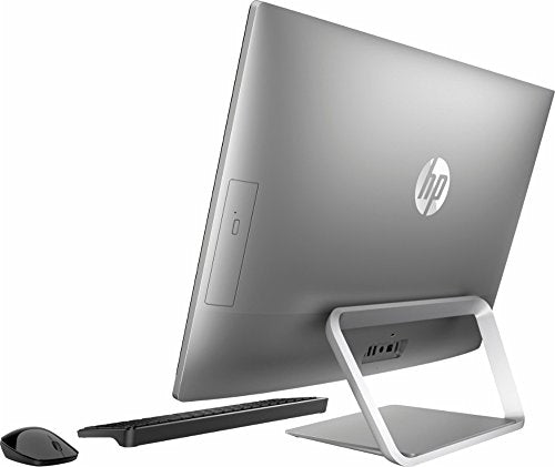 2017 Newest HP Pavilion 23" FHD Touchscreen Premium All-in-One Desktop, Intel Dual-Core i5 7400T up to 3.0GHz, 12GB DDR4 W-10 Turbo Silver