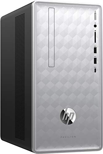 2018 HP PC - Pavilion Desktop - Intel 8th Generation Core i5-8400 - 12GB Memory - 1TB Hard Drive Win- 10 Natural Silver