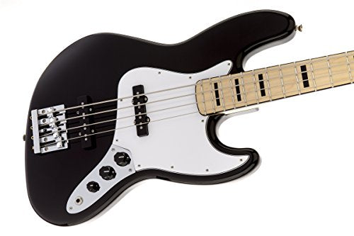 Fender Geddy Lee Signature Jazz Bass Guitar, Maple Fretboard, Black
