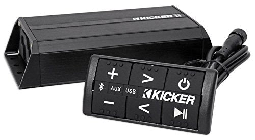 Kicker PXIBT100.2 - 2x50-Watt Full-Range Amplifier/Controller w/ Bluetooth Interface