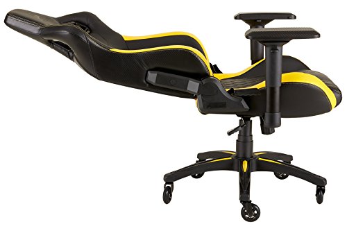 CORSAIR CF-9010015 WW T1 Gaming Chair Racing Design, Black/Yellow