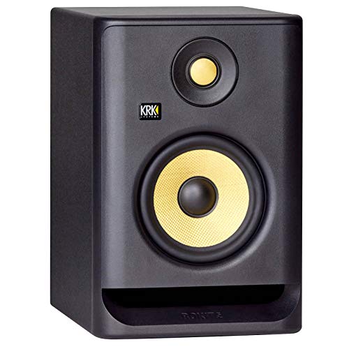 KRK Rokit RP5G4 4th Gen 5" Powered Active Studio Monitor Speaker Pair XLR Cables