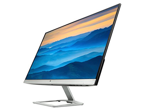 2016 Model - HP 27 inch 27es IPS LED Full HD ( 1080P ) Ultrafast Monitor - HDMI - VGA - Natural silver