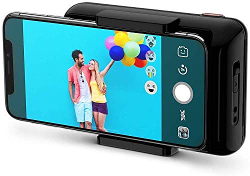 Lifeprint 2x3 Instant Print Camera for iPhone (Black) Stickers Bundle