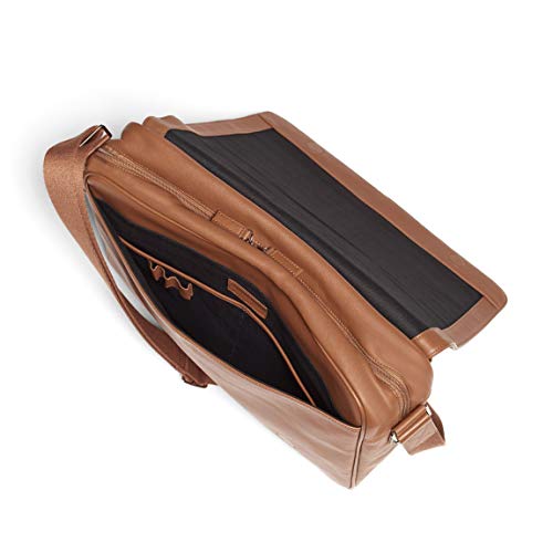 Leatherology Cognac Laptop Messenger Bag