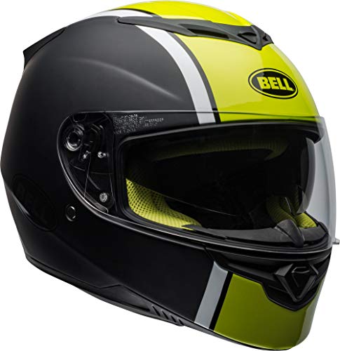 Bell RS-2 Helmet (Rally Matte/Gloss Black/White/Hi-Viz Yellow - 2X-Large)