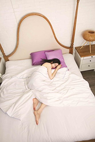 Silk Camel Luxury Allergy Free Comforter Filled with 100% Natural Long Strand Mulberry Silk for Fall/Autumn - King Size
