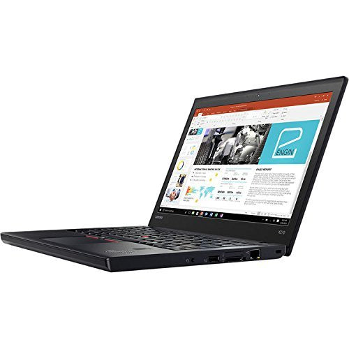 2018 Lenovo ThinkPad X270 12.5in FHD IPS 1080P Laptop Computer (Intel Core i7-7500U 2.7GHz) Win-10 Black