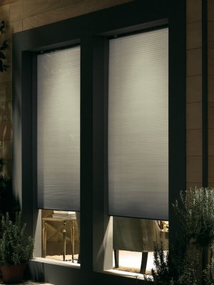 First Rate Blinds Custom Cordless Double Cell Shades, 72W x 60H, Any Size 18-72 Wide, Espresso