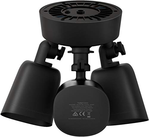 Eufy - Outdoor Wireless 1080p Security Floodlight Camera - Black