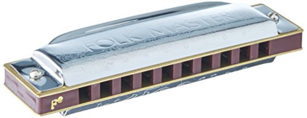 Suzuki 1072-S Folkmaster Standard 10-Hole Diatonic Harmonica, 12Piece Set