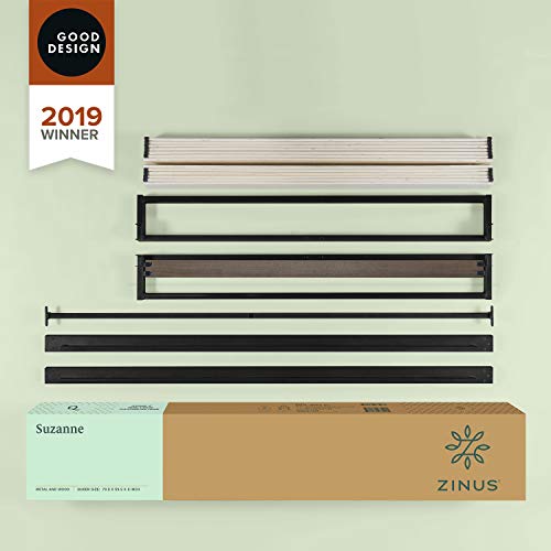 Zinus Suzanne Platform, Queen, Grey Wash