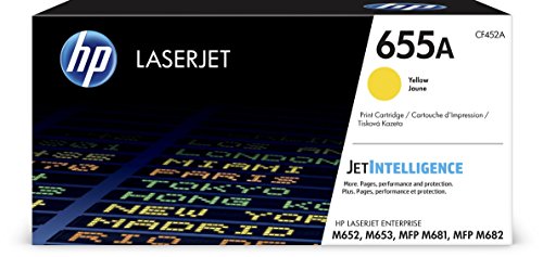HP 655A | CF452A | Toner Cartridge | Yellow