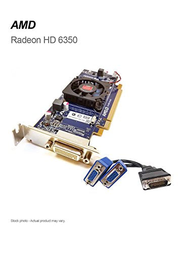 AMD Radeon HD 6350 512MB Small Form Factor / Low Profile DMS-59 Dual Monitor PCI-E x16 Video Card (Renewed)