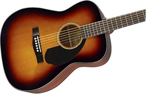 Fender CC-60S Acoustic Guitar (3-Color Sunburst, Walnut Fingerboard)