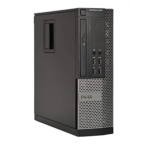 Dell Optiplex Desktop Computer 8GB RAM 240GB SSD DVD VGA DisplayPort Wi-Fi Win10 Pro Renewed