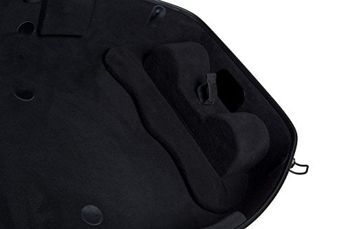 Crossrock Poly Carbon Composite Cello Case, for 4/4 Size Cello with backpack and wheels in Champagne(CRF1000CEFCHHT)
