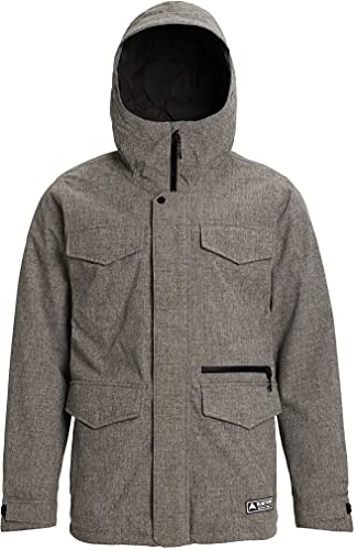 Burton Mens Covert Jacket, Bog Heather New, X-Large