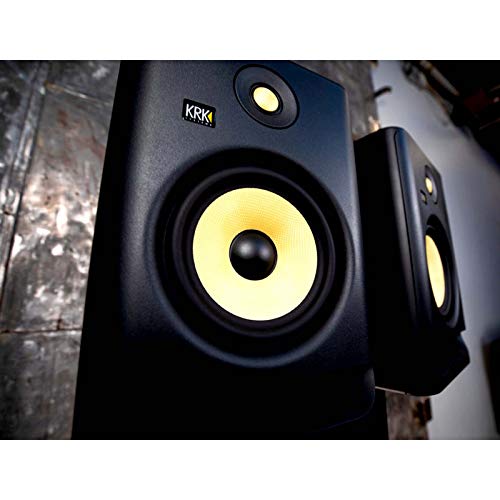 KRK Rokit RP5G4 4th Gen 5" Powered Active Studio Monitor Speaker Pair XLR Cables