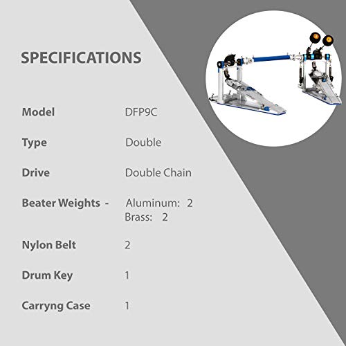 Yamaha FP9 Double Bass Drum Pedal - Direct Drive