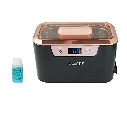 iSonic DS310B-CE Miniaturized Commercial Ultrasonic Cleaner For Jewelry, Eyeglasses, 220V 55W, VDE Plug