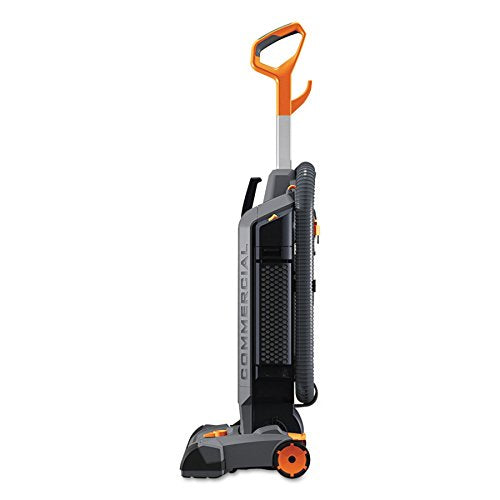 Hoover Commercial HushTone Upright Vacuum Cleaner, 13 inches with Intellibelt, Gray