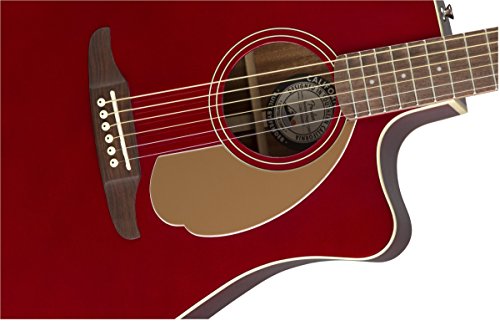 Fender Redondo Player - Calironia Series Acoustic Guitar - Candy Apple Red Finish