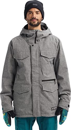 Burton Mens Covert Jacket, Bog Heather New, X-Large