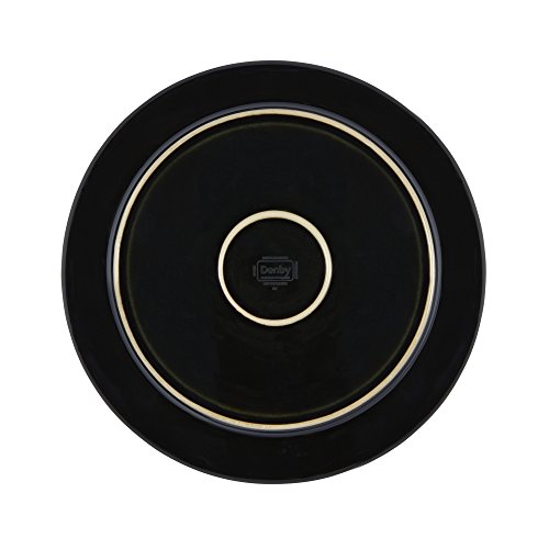 Denby HLO-004W/4 Halo, 4Piece, Set Of 4 Wide Rimmed Salad Plates