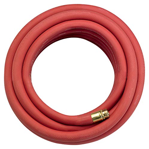 Underhill H75-100R 3/4" UltraMax Heavy Duty Commercial Hose, 100' Length, Red